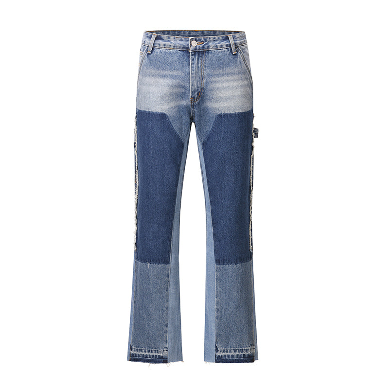 FLARED WORK DENIM