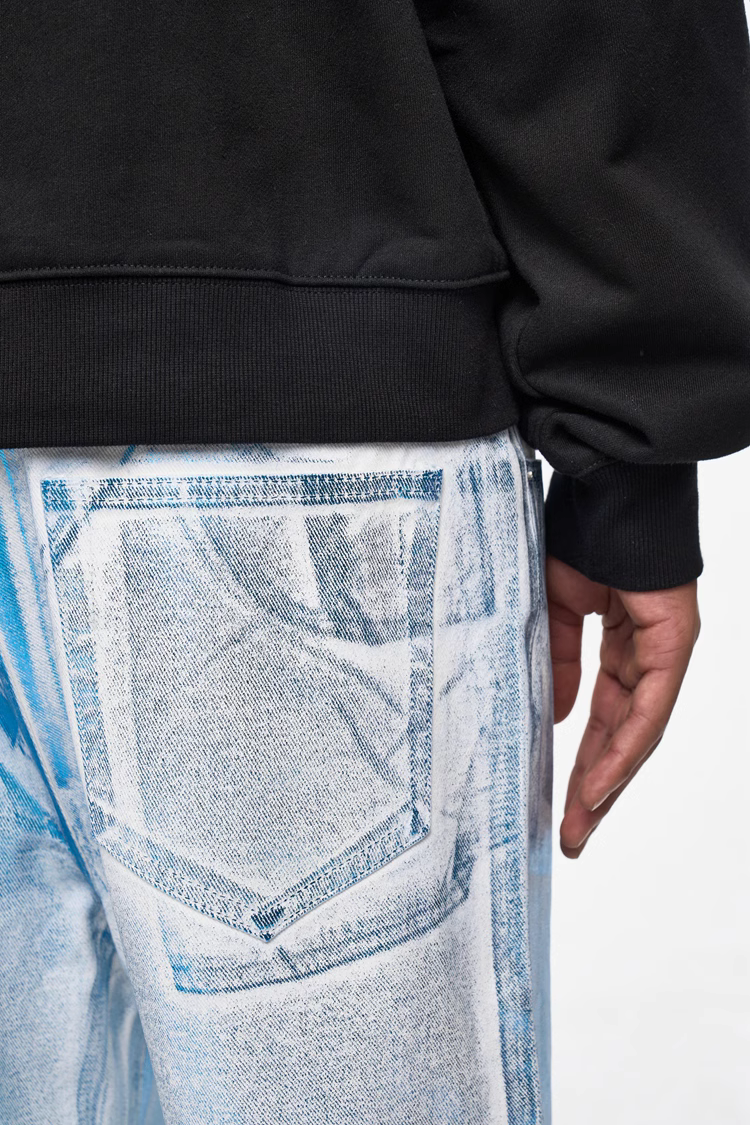 DIRTY FLOURESCENT DENIM