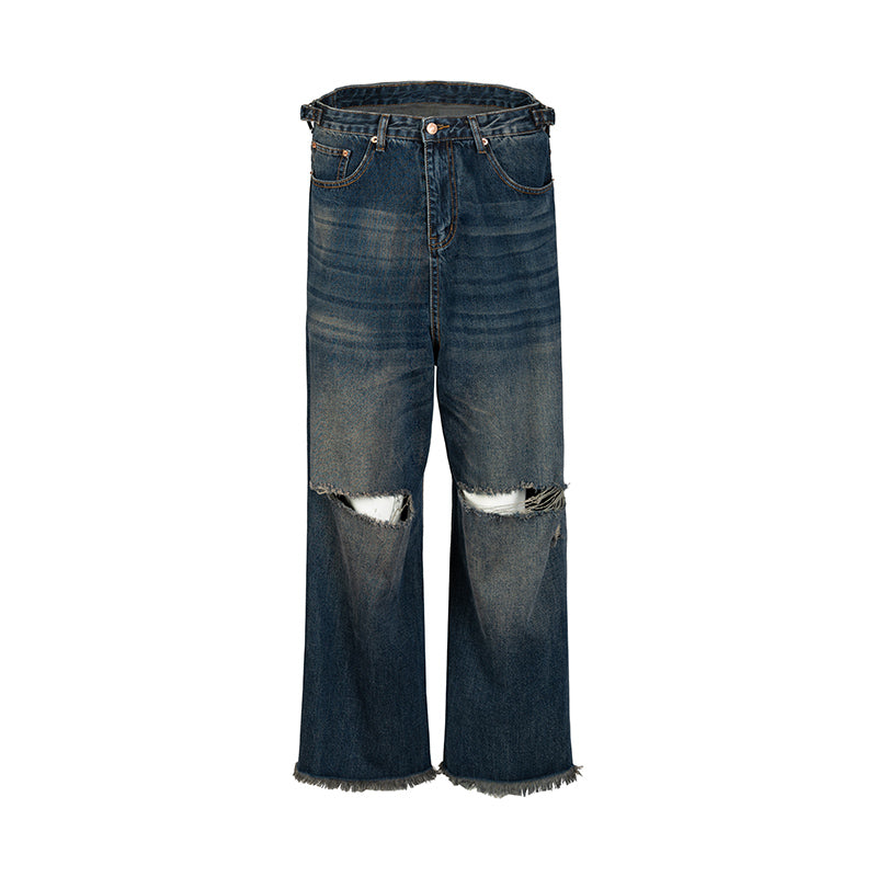 ERSASED BAGGY PANTS