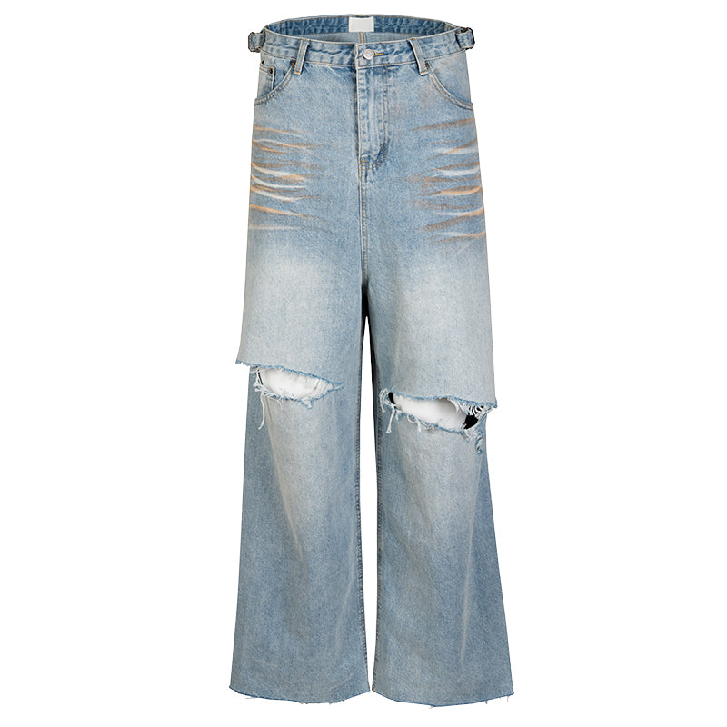 ERSASED BAGGY PANTS