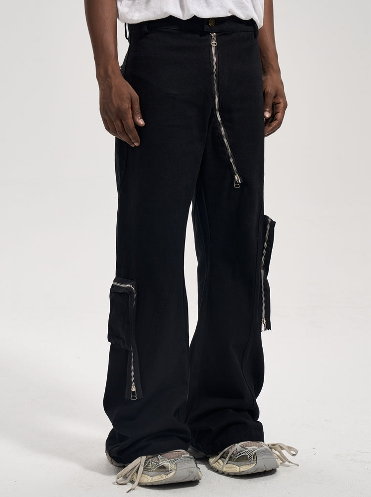 ZIPPER CARGO PANTS