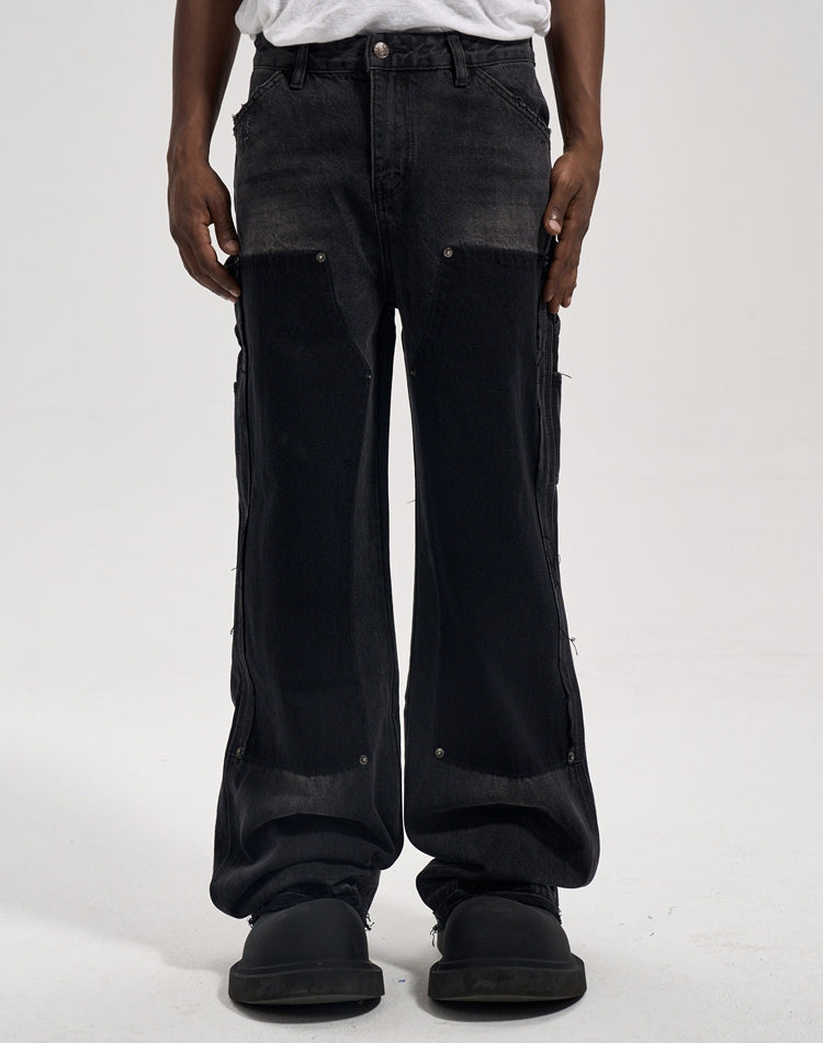 TWO KNEE DENIM