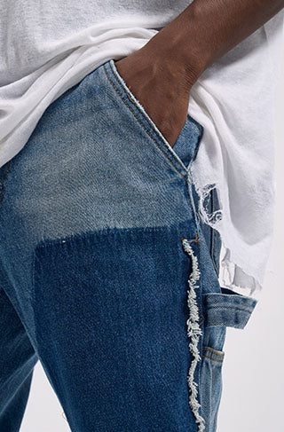 FLARED WORK DENIM