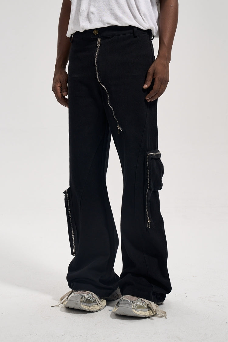 ZIPPER CARGO PANTS
