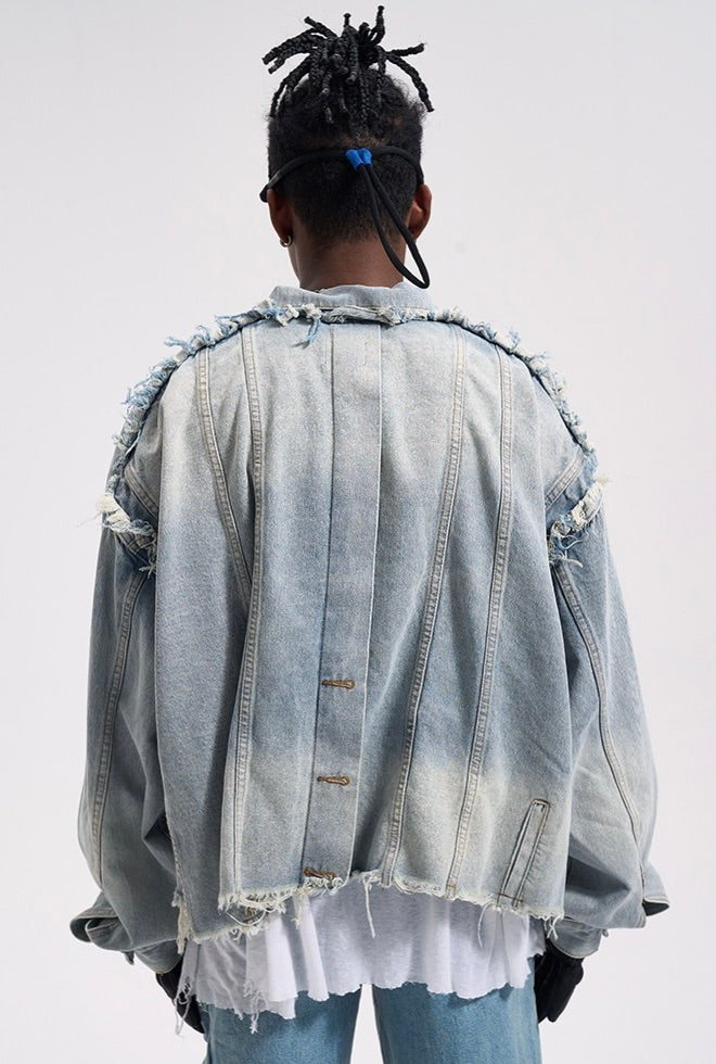 TASSLE DENIM JACKET