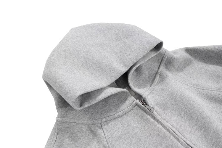 DOUBLE ZIPPER HOODIE