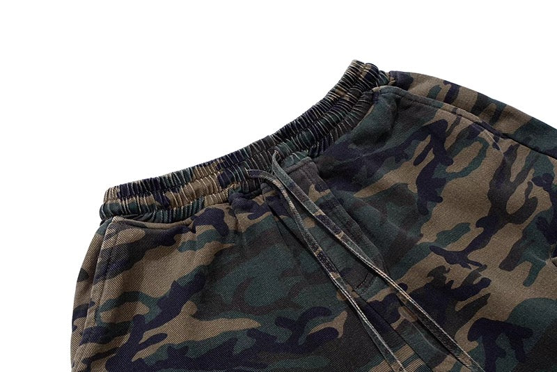 CAMOUFLAGE MESH SHORTS