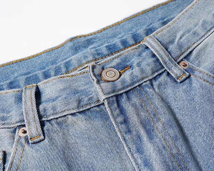 THUNDR PATCHED DENIM