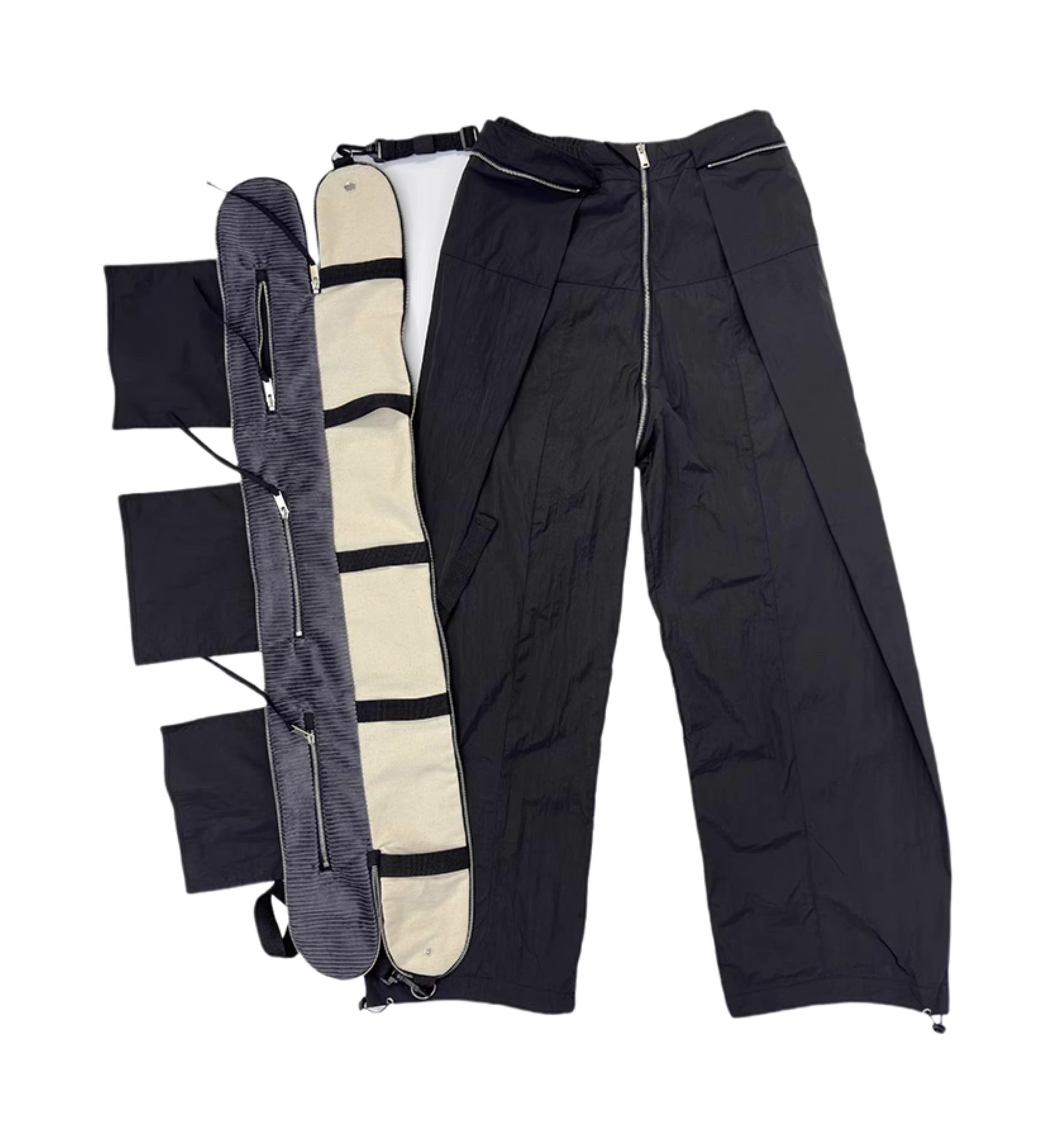 DETACHABLE ZIPPER TROUSERS