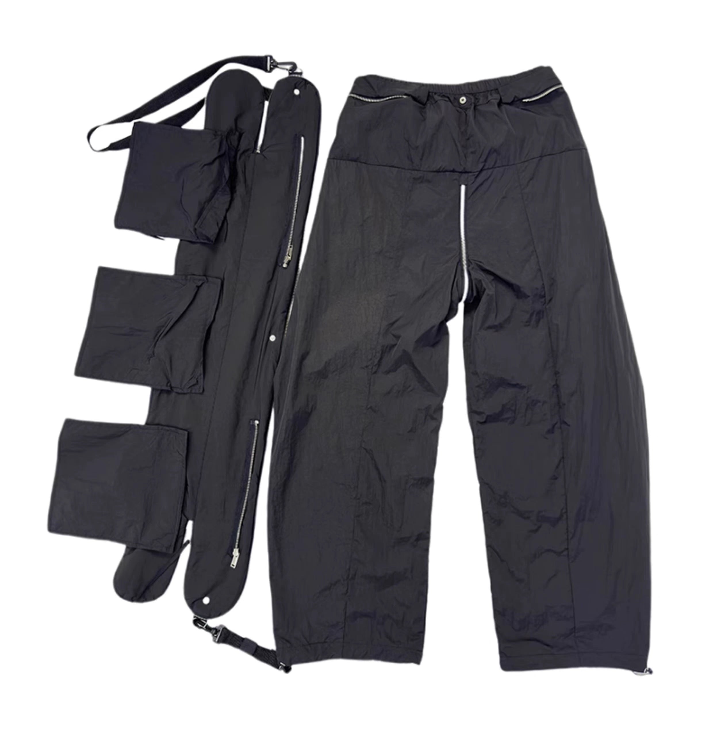 DETACHABLE ZIPPER TROUSERS