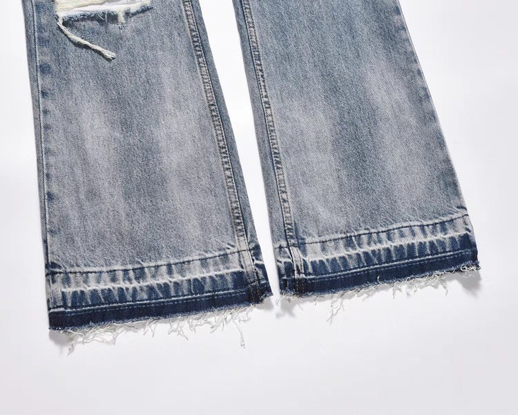 RIPPED LOSE DENIM