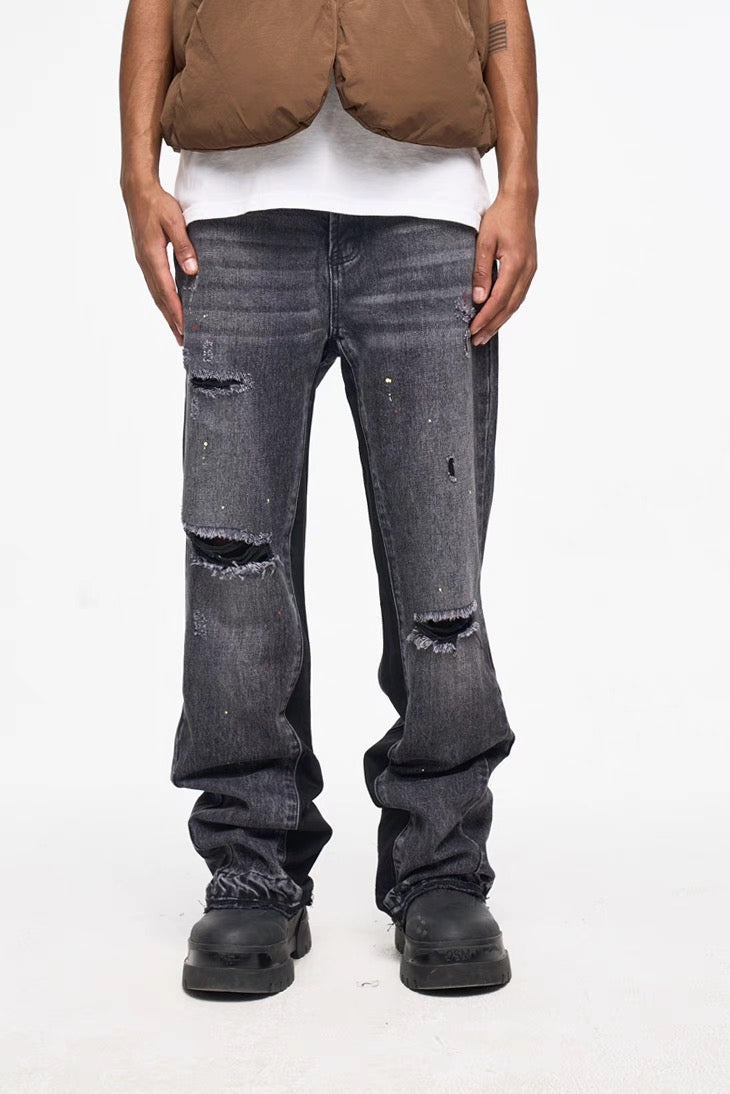 LOSE STICHED DENIM