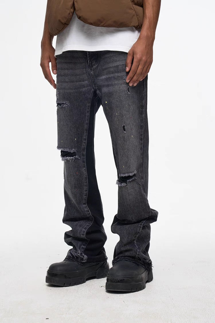 LOSE STICHED DENIM