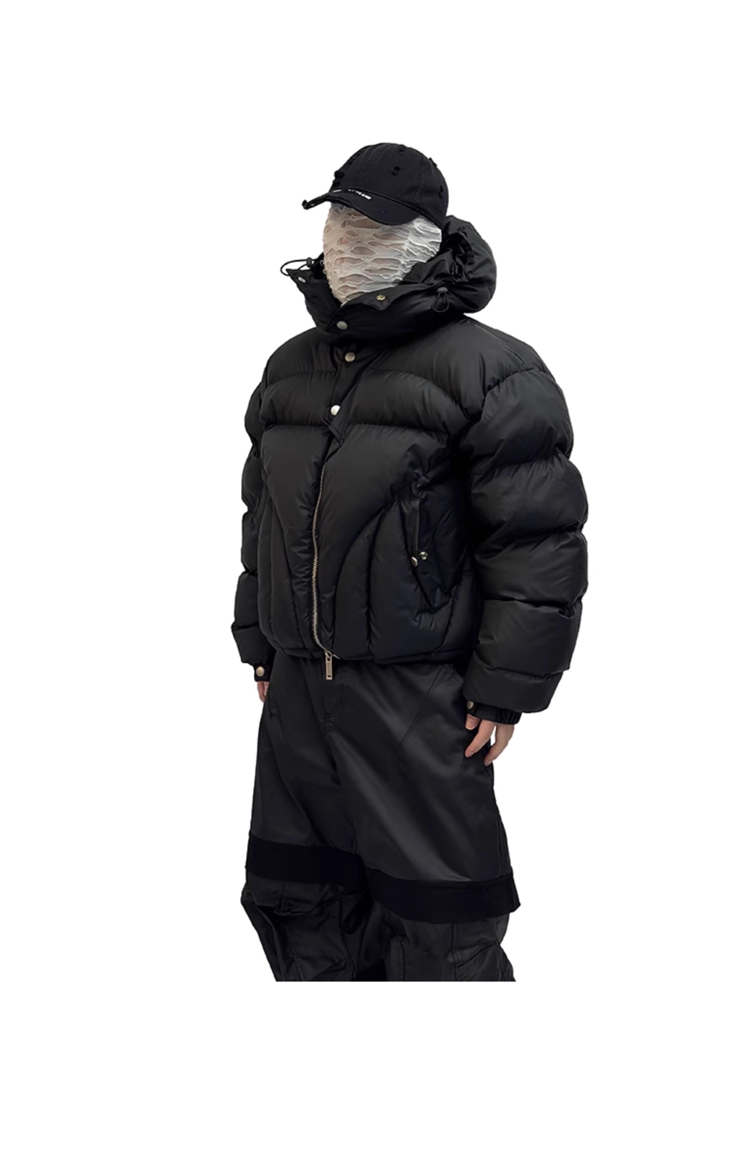 HOODED DOWN JACKET