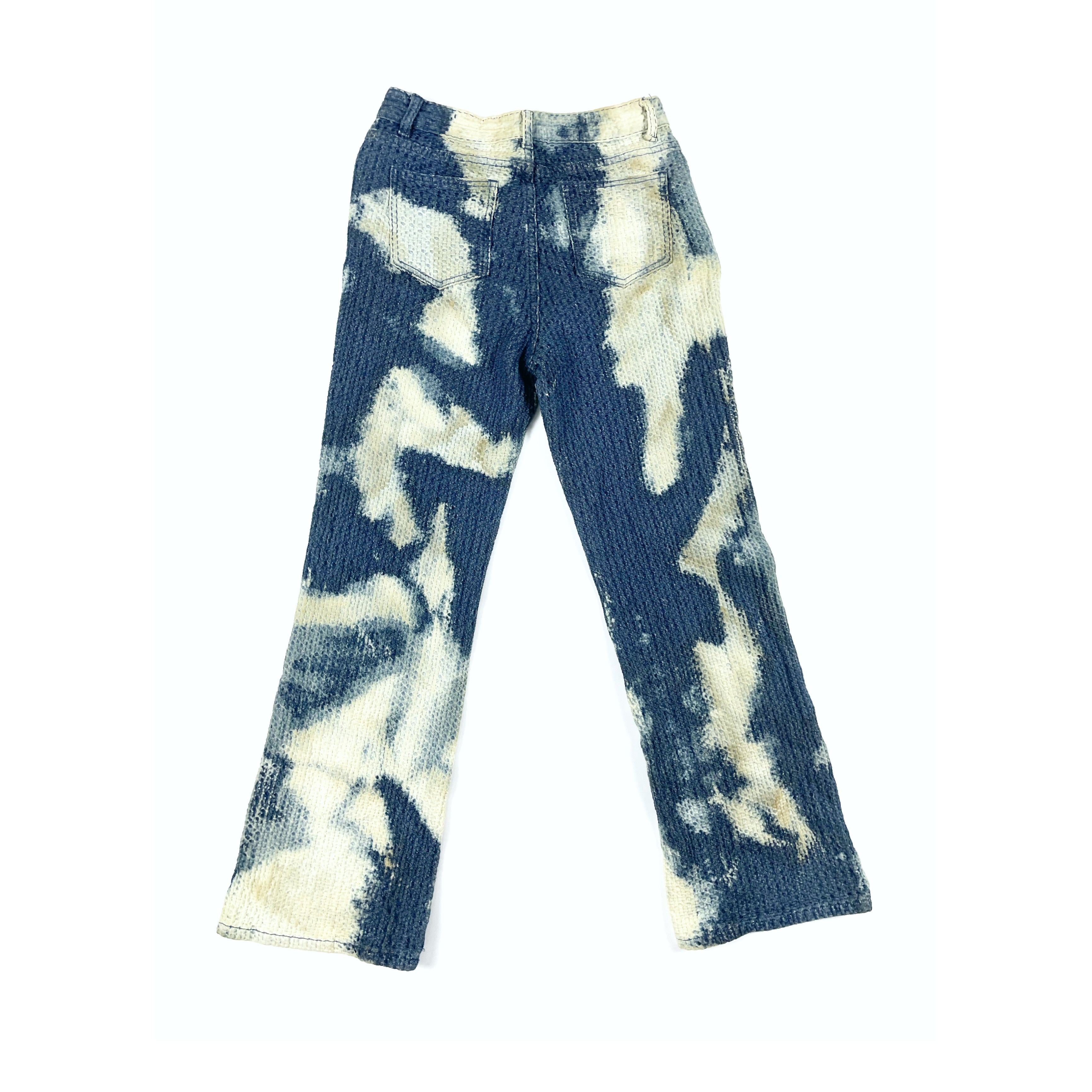 WOVEN BLEACHED PANTS