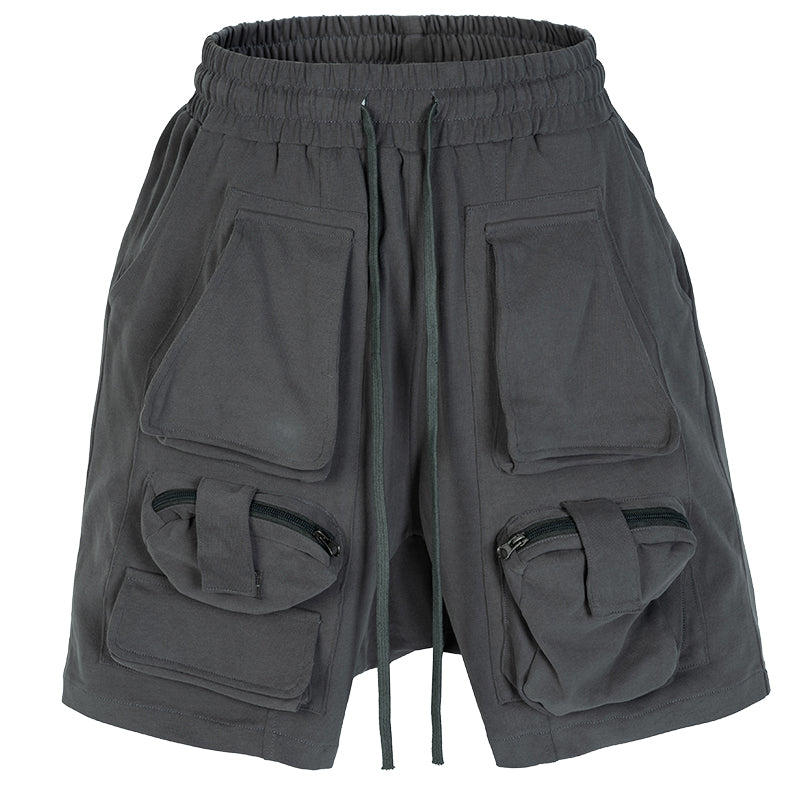 CARGO SHORTS - GRAY