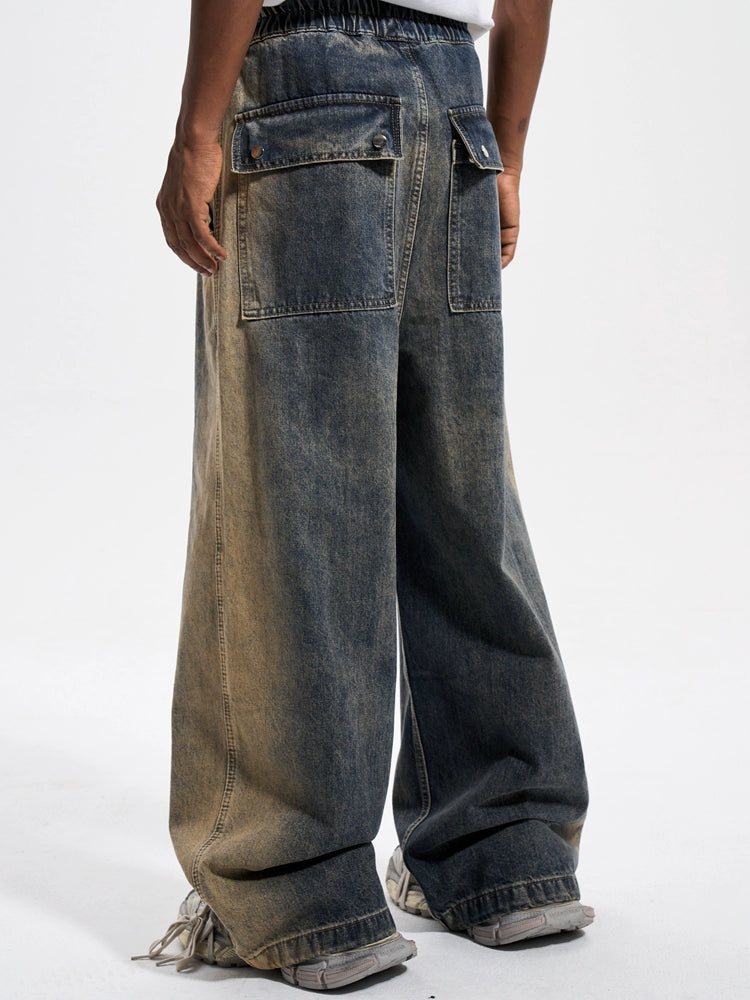 BAGGY ZIPPER DENIM