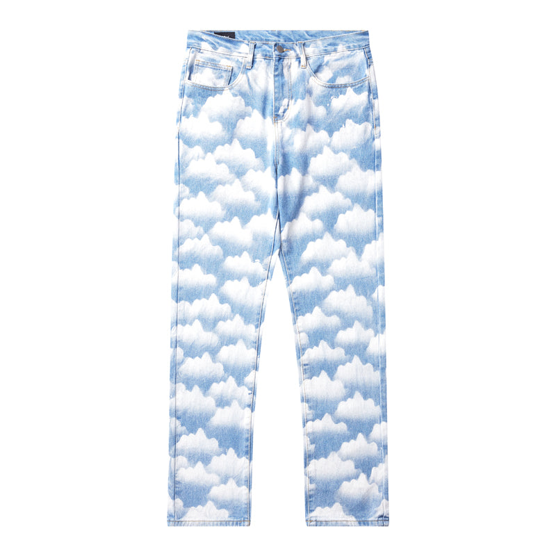 CLOUD PRINTED PANTS