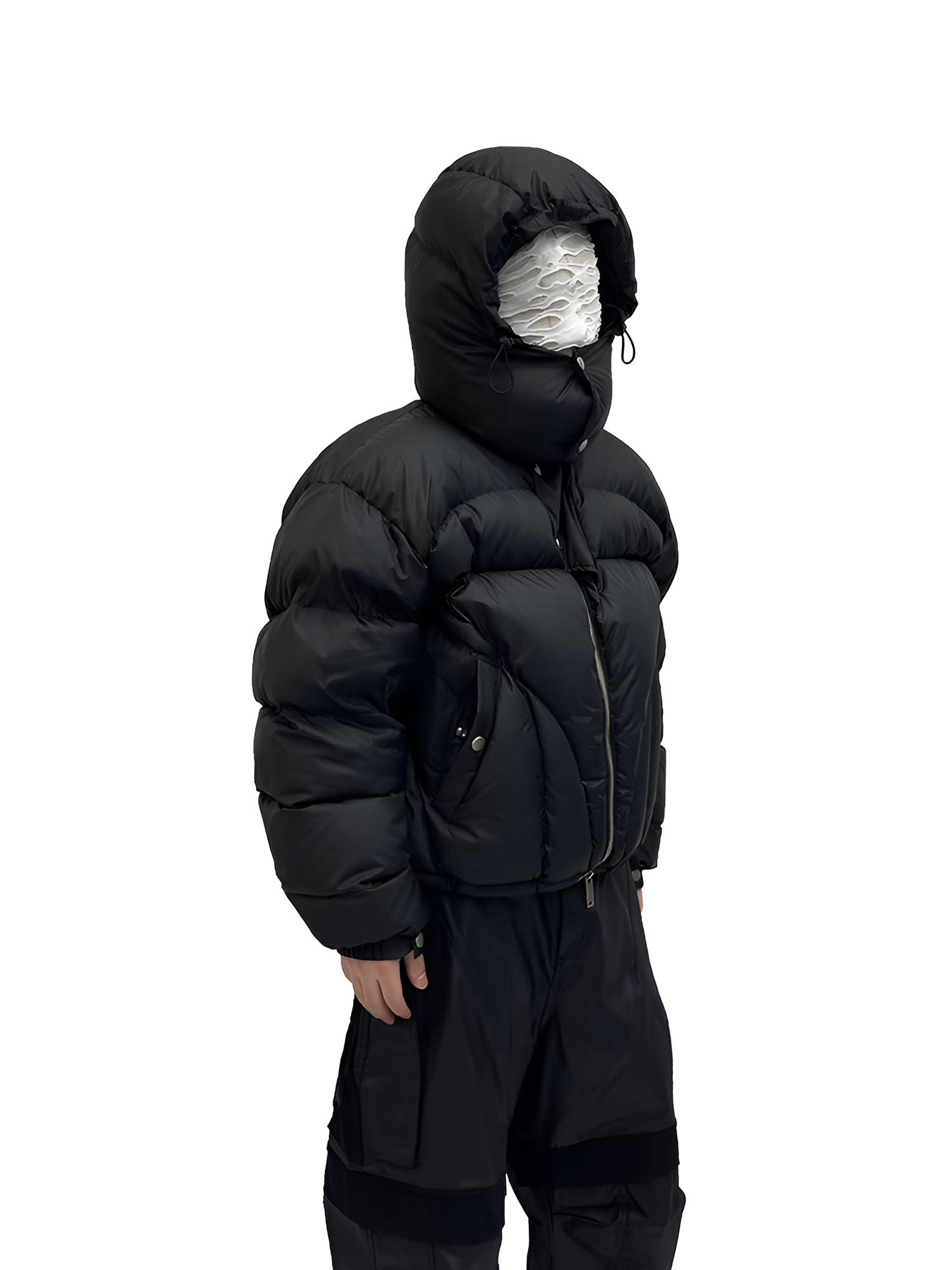 HOODED DOWN JACKET