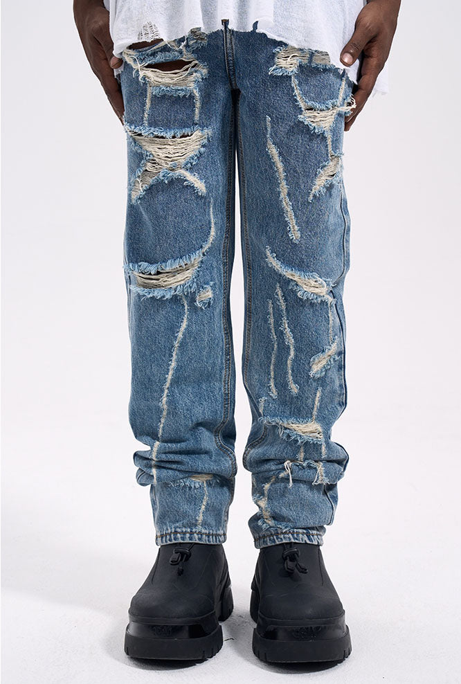 DESTROYED DENIM