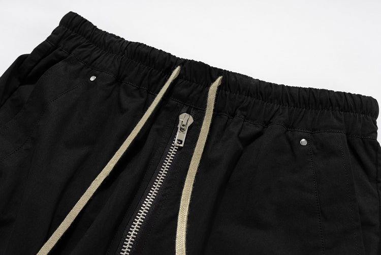 BAGGY CARGO PANTS - BLACK