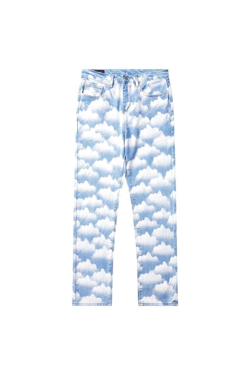 CLOUD PRINTED PANTS