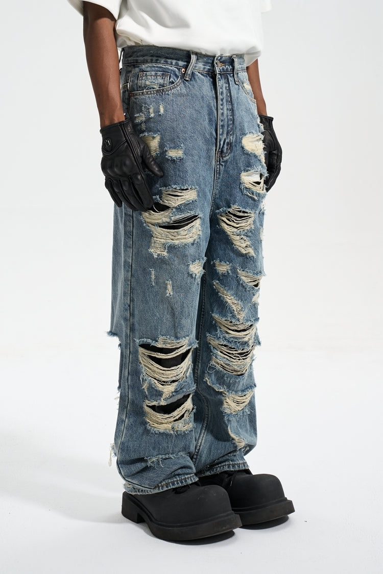 DESTROYED BAGGY PANTS