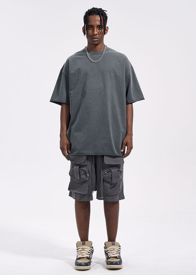 CARGO SHORTS - GRAY