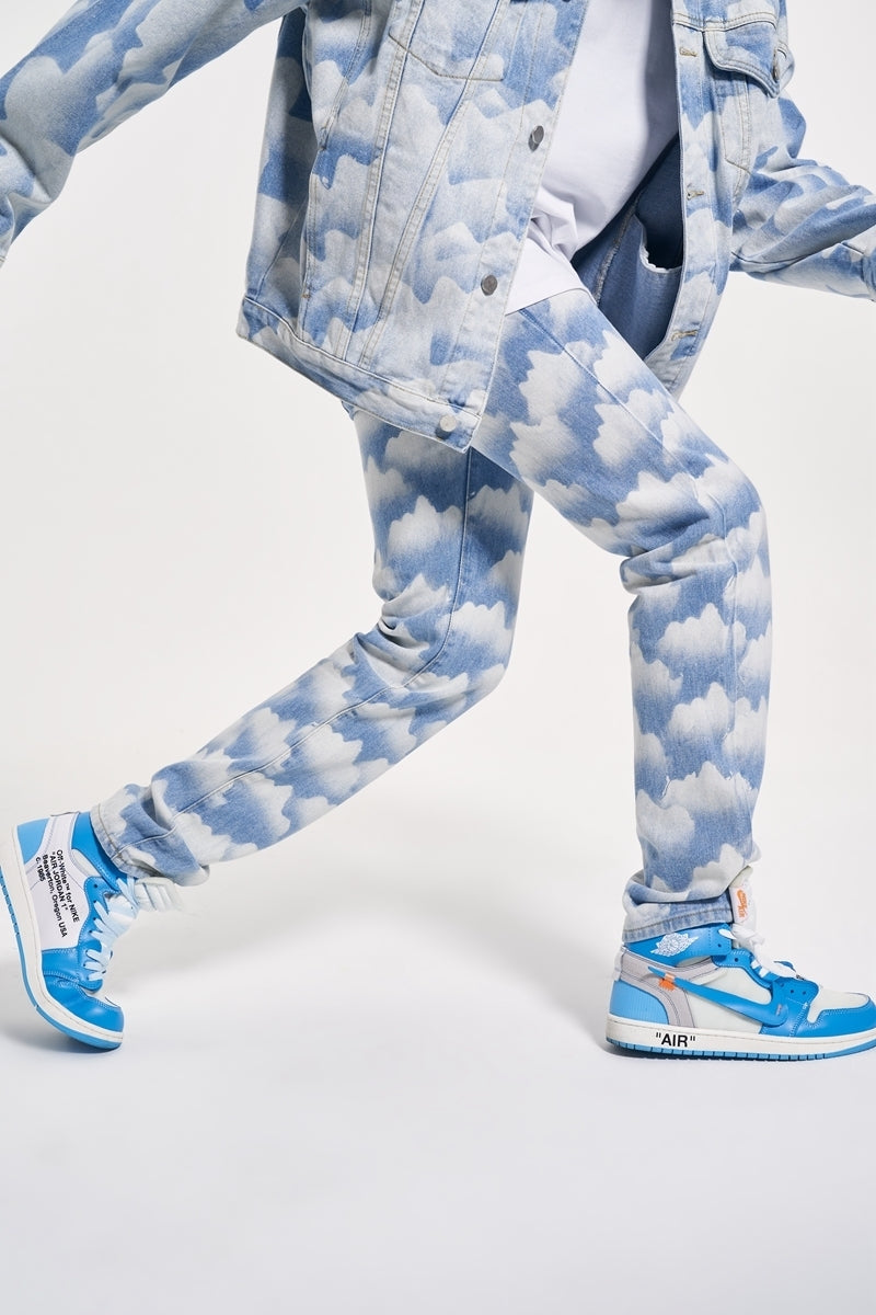 CLOUD PRINTED PANTS