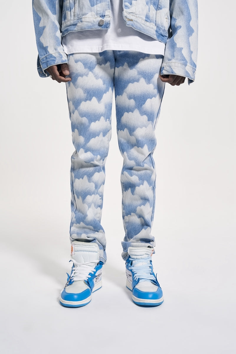 CLOUD PRINTED PANTS