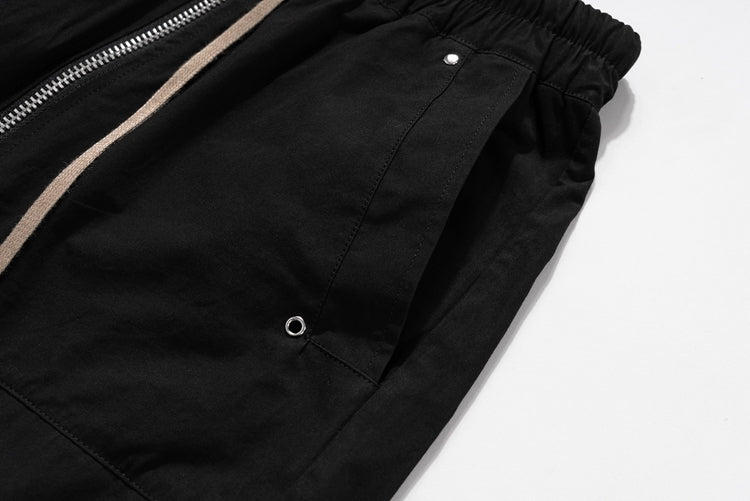 BAGGY CARGO PANTS - BLACK