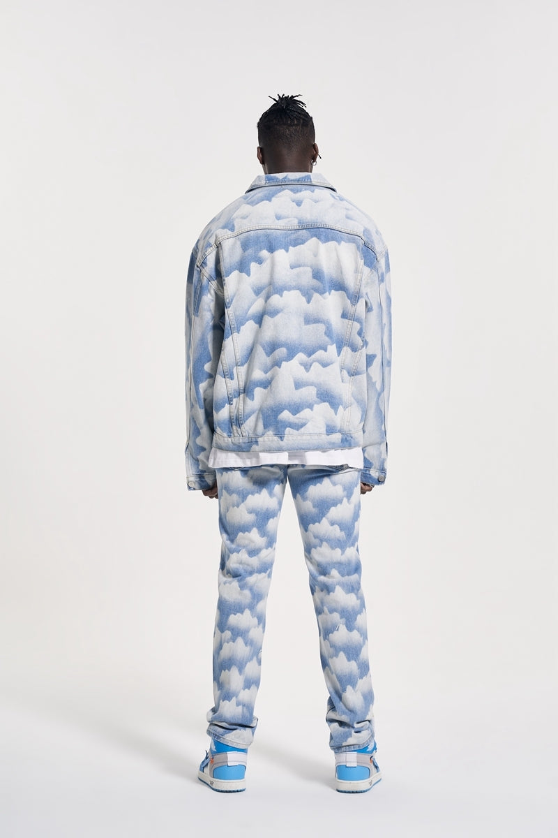 CLOUD PRINTED PANTS